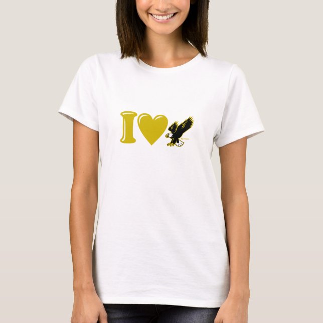 Hobbs "I Heart Eagles" T-Shirt (Framsida)
