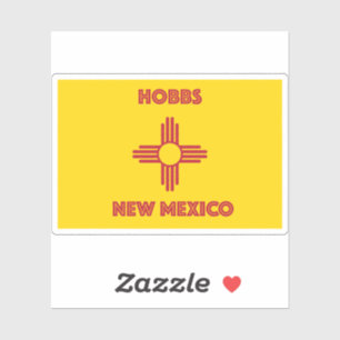 Hobbs New mexico Klistermärken