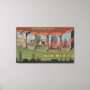 Hobbs nya - mexico - stora brevplatser 2 canvastryck