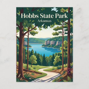 Hobbs State Park-Conservation Area Arkansas Vykort