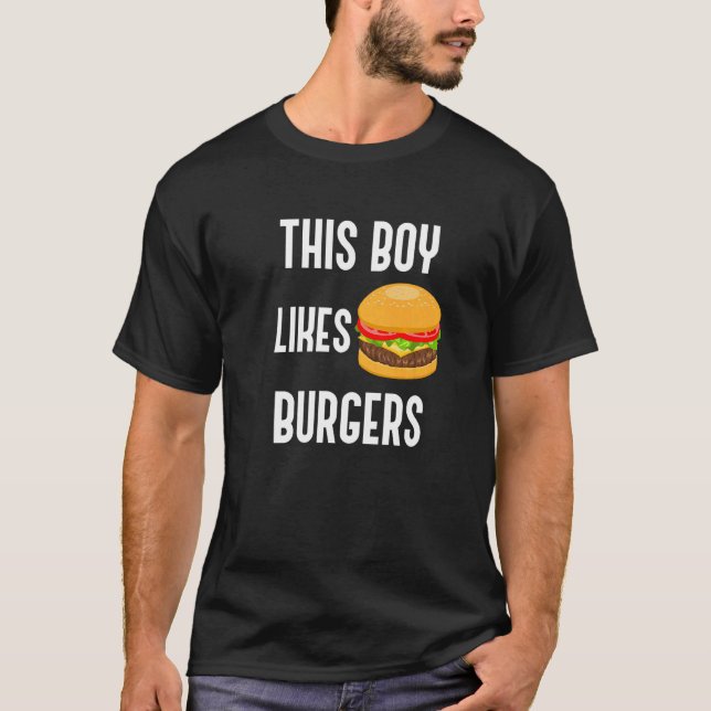 Hobby Burger Maker Delicious Fast Food Eating   T Shirt (Framsida)