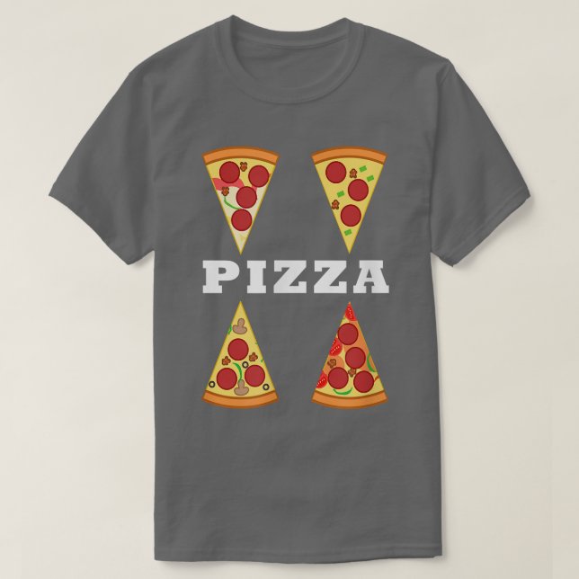 Hobby Chef Pizza Skapar italienska Food T Shirt (Design framsida)