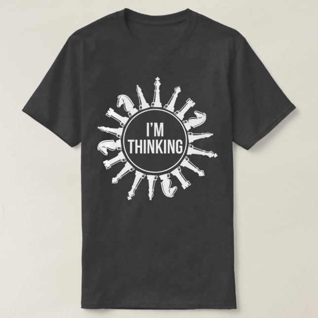 Hobby Chess Player Gift Strategy Chess T Shirt (Design framsida)