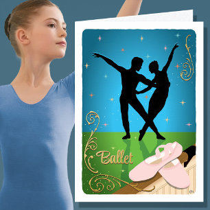 Hobby Dancing Ballet Rosa Kort
