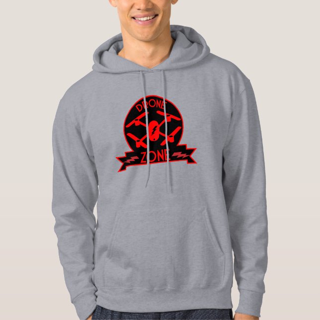 Hobby Drone Pilot Hoodie (Framsida)