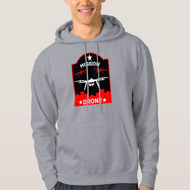 Hobby Drone Pilot Hoodie (Framsida)