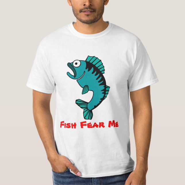 Hobby Fishing Fear Me Tee (Framsida)