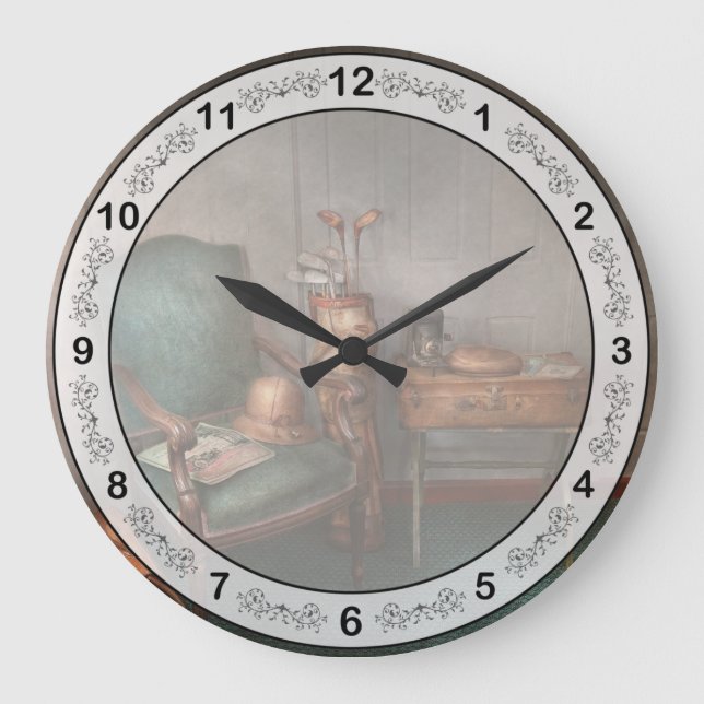 Hobby - Golf - Fotografi - Performer av lycka Stor Klocka (Framsida)