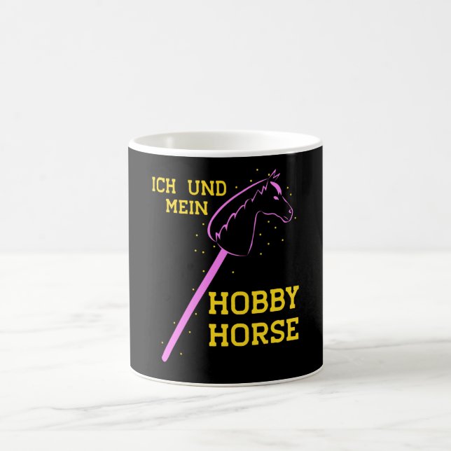 Hobby Horse Steckenhorse Rider Say Kaffemugg (Center)