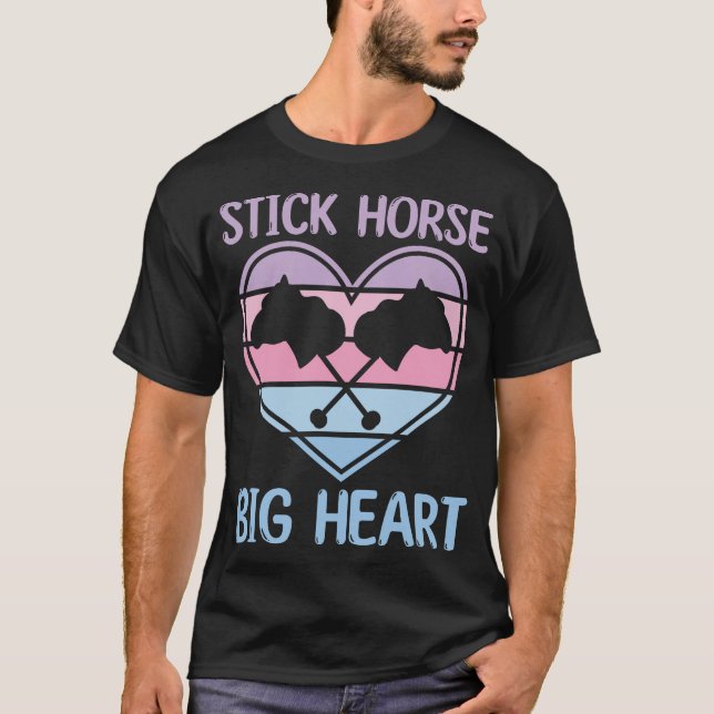 Hobby Horsing Horse Hobbyhorsing Hobbyhäst (110) T Shirt (Framsida)