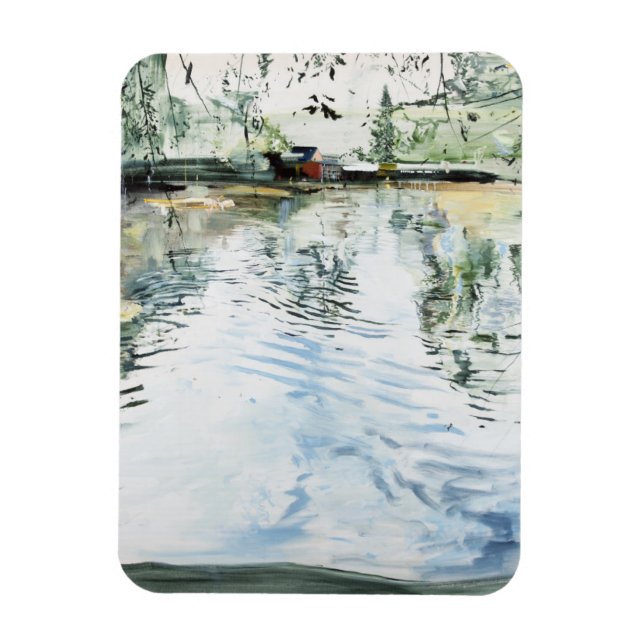 Hobby House och Ripples Goldbekkanal 2013 Magnet (Vertikal)