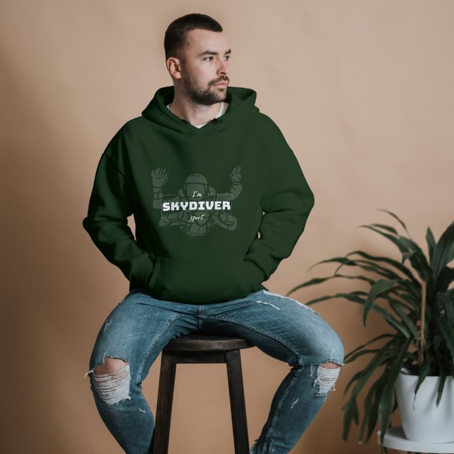 Hobby-idrott inomhus hoodie (Skapare uppladdad)