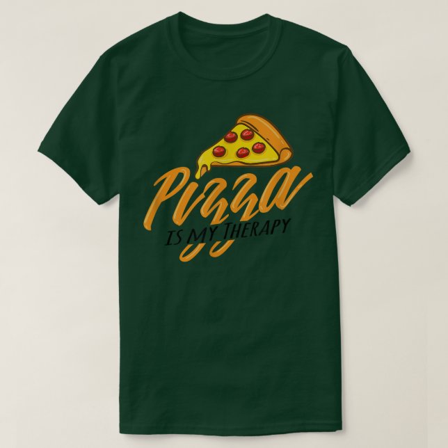 Hobby Pizza Maker Ironic Saying Italian Food  T Shirt (Design framsida)