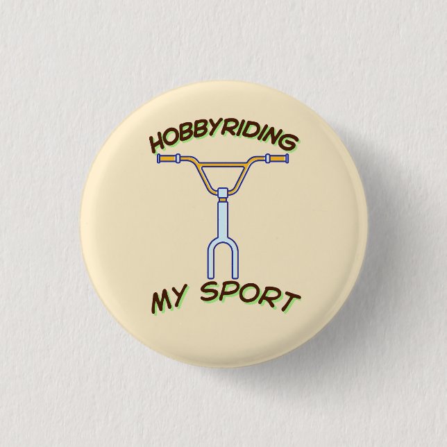 Hobby Ridning Min Sport Knapp (Framsida)