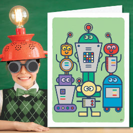 Hobby Robots AI Blank Card Kort