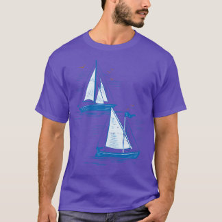 Hobby Sailor Gift Sailing T Shirt