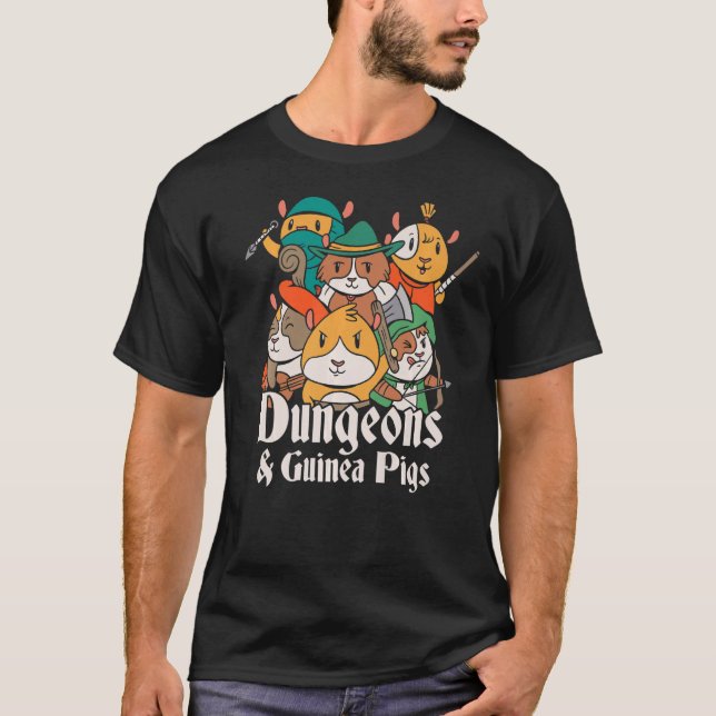 hobbydjur och guinea grisar t shirt (Framsida)