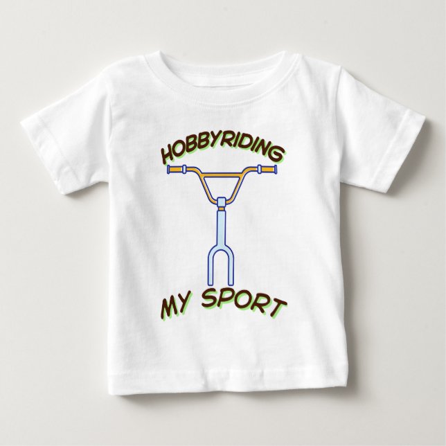 Hobbyridning Min Sport T Shirt (Framsida)