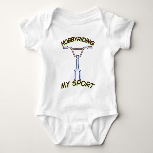 Hobbyridning Min Sport T Shirt (Framsida)