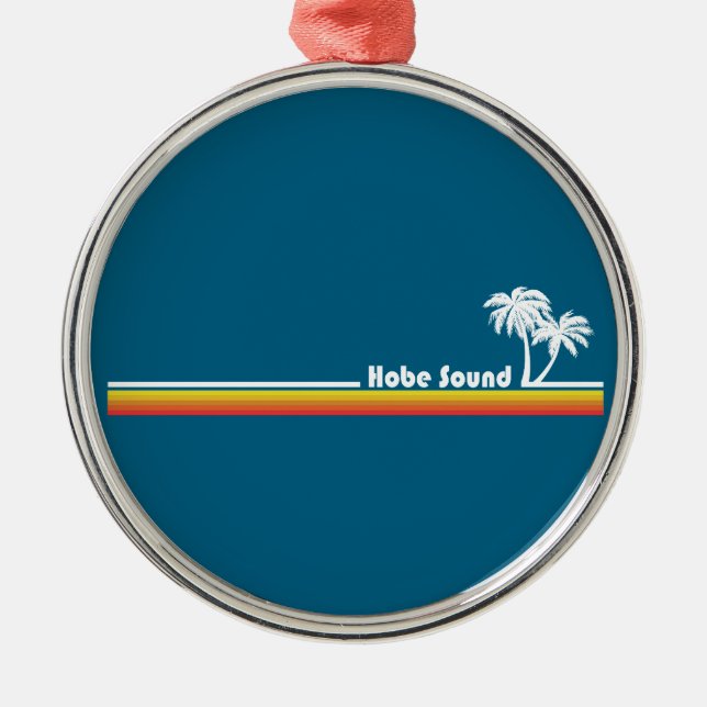 Hobe Sound Florida Julgransprydnad Metall (Framsidan)