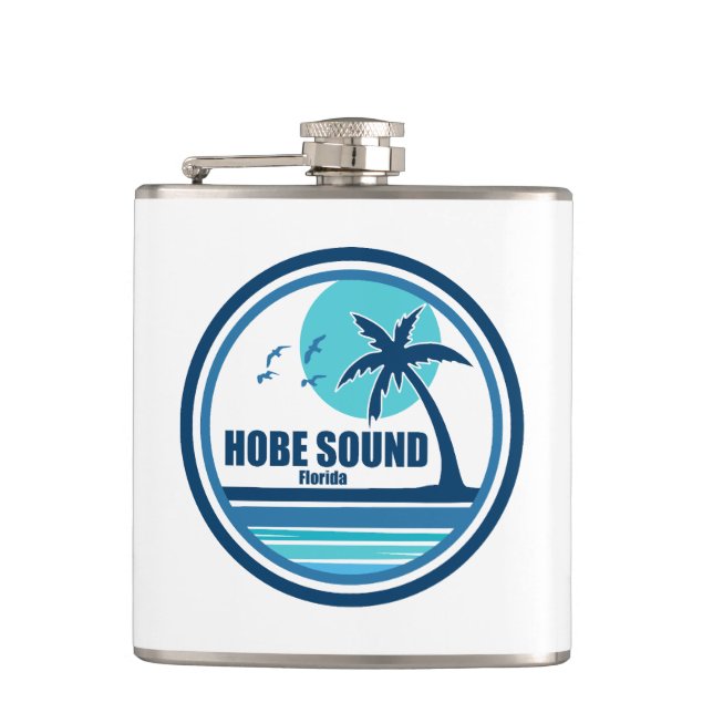 Hobe Sound Florida Palmer Fåglar Fickplunta (Framsidan)