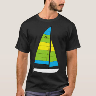 Hobie 16 Catamaran Sailboat 5 T Shirt