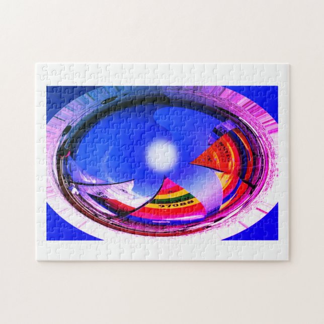 Hobie cat-båtar i konst pussel (Horisontell)