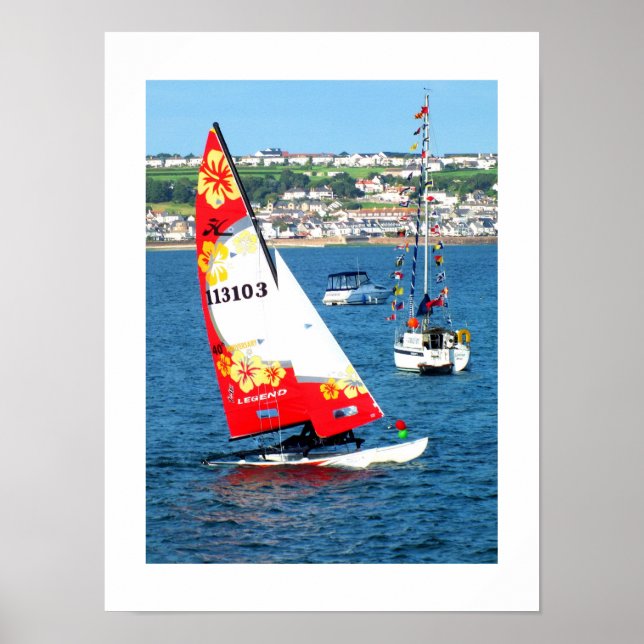 Hobie cat, Jersey Poster (Framsidan)