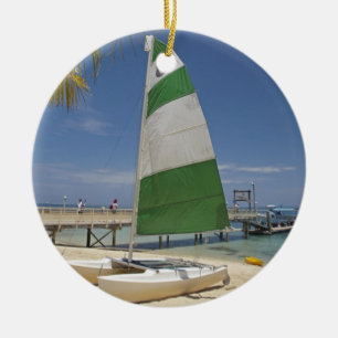 Hobie Cat, Plantation Island Resort Julgransprydnad Keramik