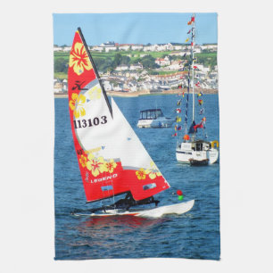 Hobie-kattfartyg Kökshandduk