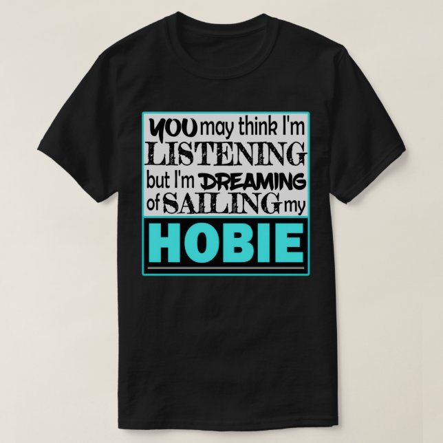 Hobie Sailing T Shirt (Design framsida)