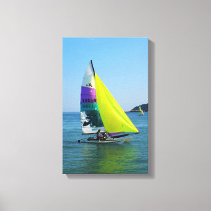 Hobie segelbåt canvastryck