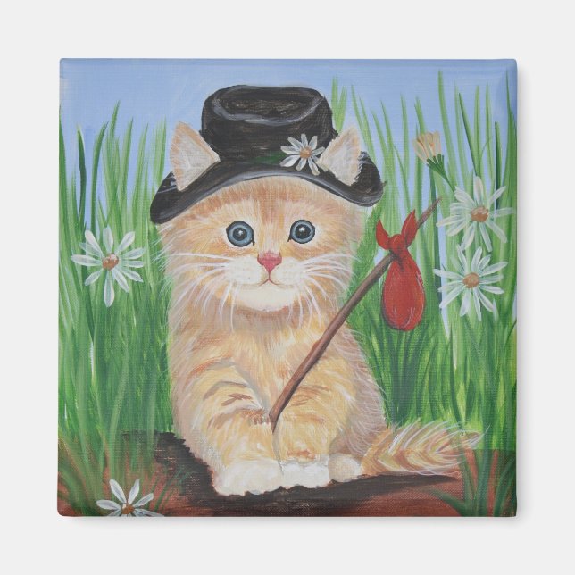 Hobo Cat Magnet (Framsidan)