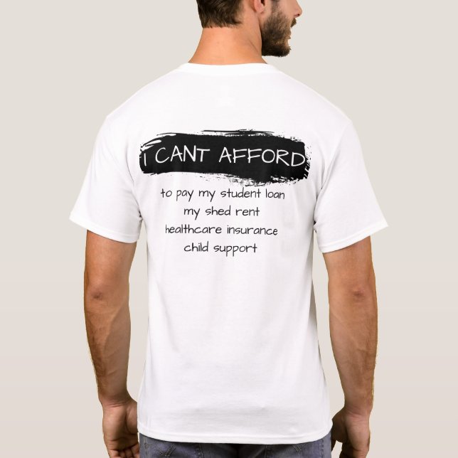 Hobo mode t shirt (Baksida)