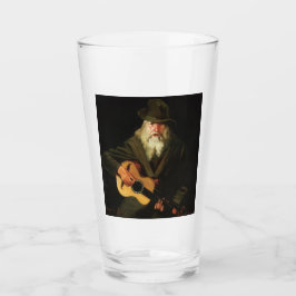 Hobo Musician (Guitarist Old Man) (Vintage) Glaskopp