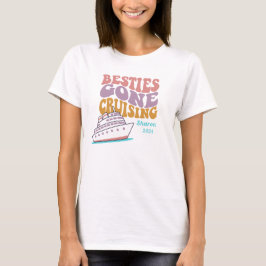 Hobo Pastel Färg Besties Borta Cruising T-Shirt