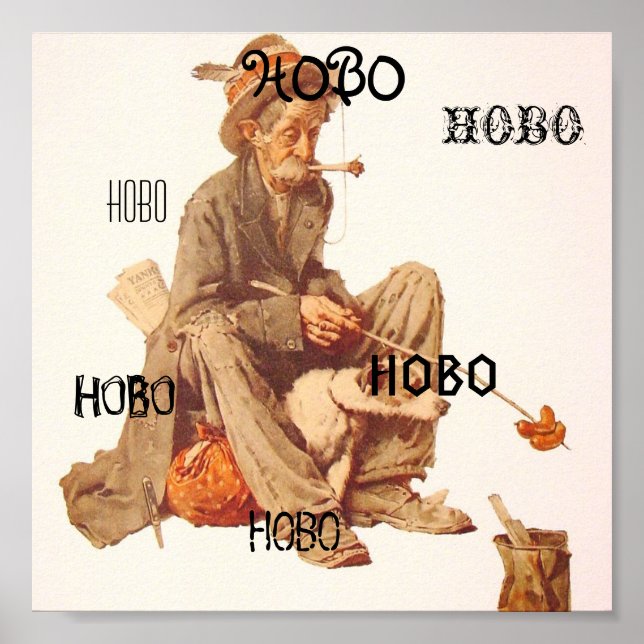 Hobo Poster (Framsidan)