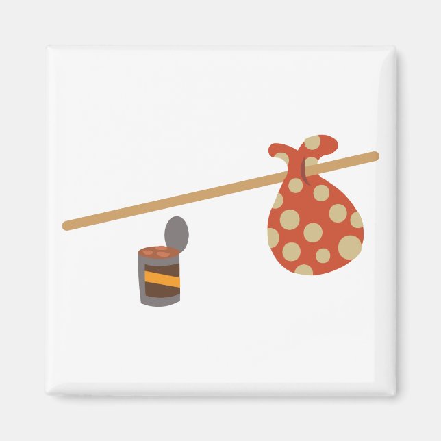 Hobo Sack Magnet (Framsidan)