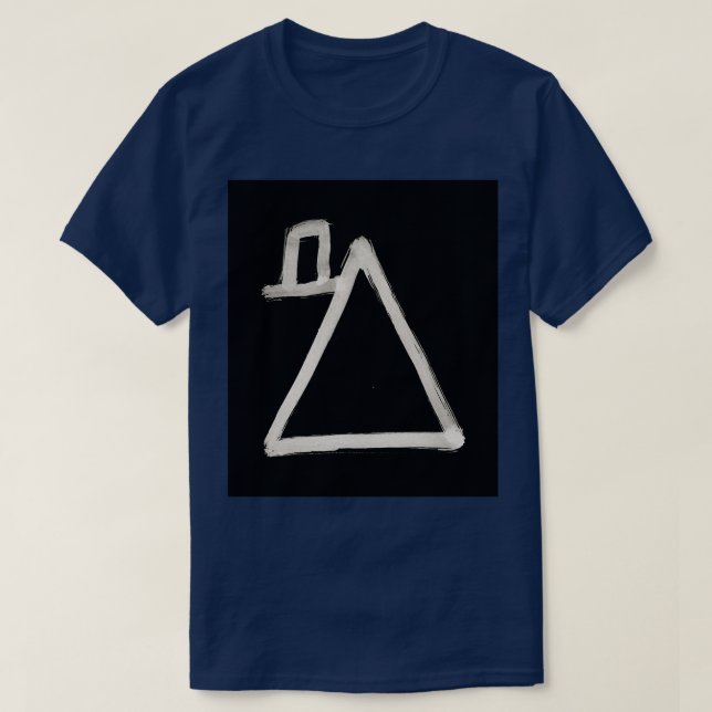 Hobo Sign 097 Förmögen inverterad T Shirt (Design framsida)