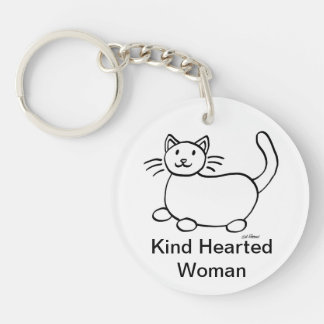 Hobo Sign Kind Hearted Woman Acrylic Keychain