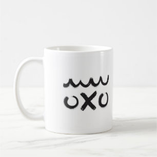 Hobo skriver "Fresh vatten och en säkrare ställe Kaffemugg