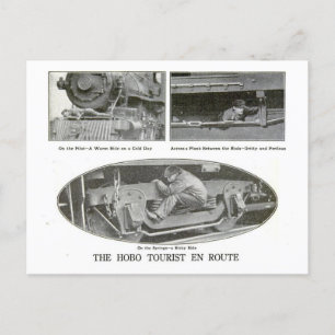 Hobo-turisten Vykort