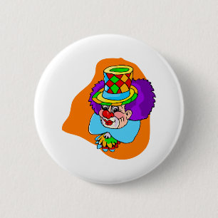 Hoboclownhuvud Knapp