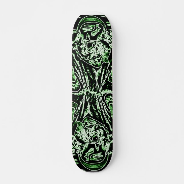 Hoboen stiger ombord mini skateboard bräda 18,5 cm (Framsida)