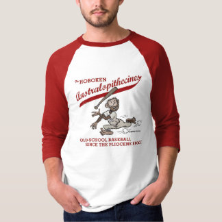 Hoboken Australopithecines - baseballskjorta Tröja