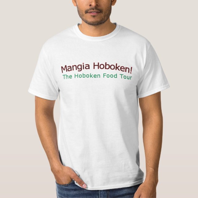 Hoboken mat turnerar manar skjorta tee (Framsida)