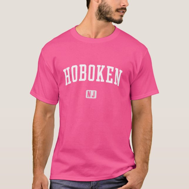 Hoboken New jersey Classic T Shirt (Framsida)