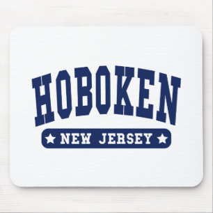 Hoboken New jersey College Stil T-skjortor Musmatta