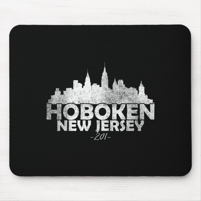 Hoboken New Jersey Nj _ Skyline  Musmatta (Framsidan)