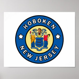 Hoboken New jersey Poster